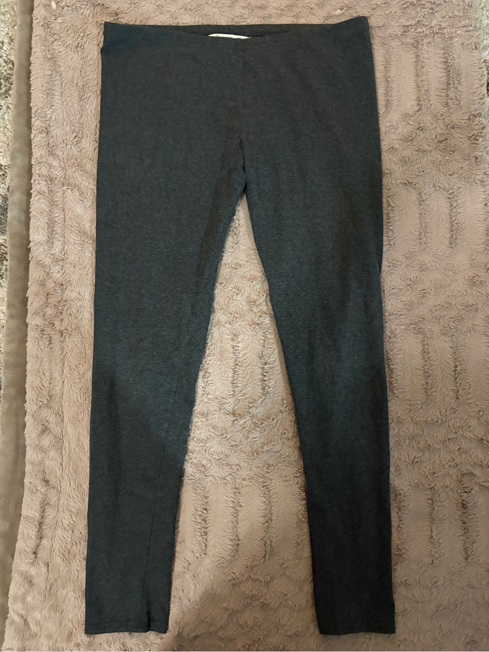 LC Lauren Conrad Dark Gray Knit Leggings